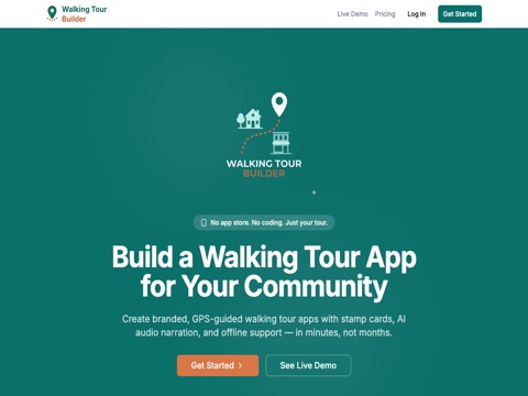Walking Tour Builder